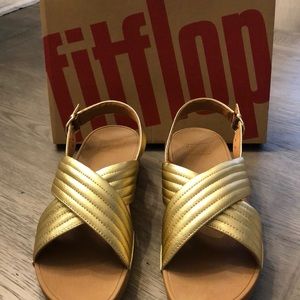 Fitflop Gold Sandals